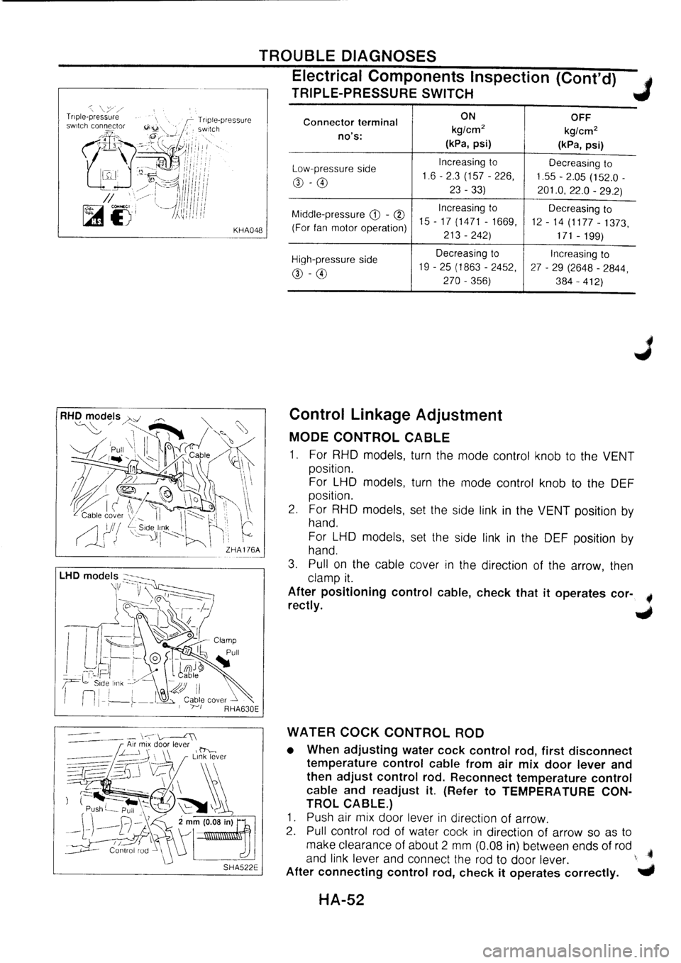 NISSAN PRIMERA 1998  Service Repair Manual 