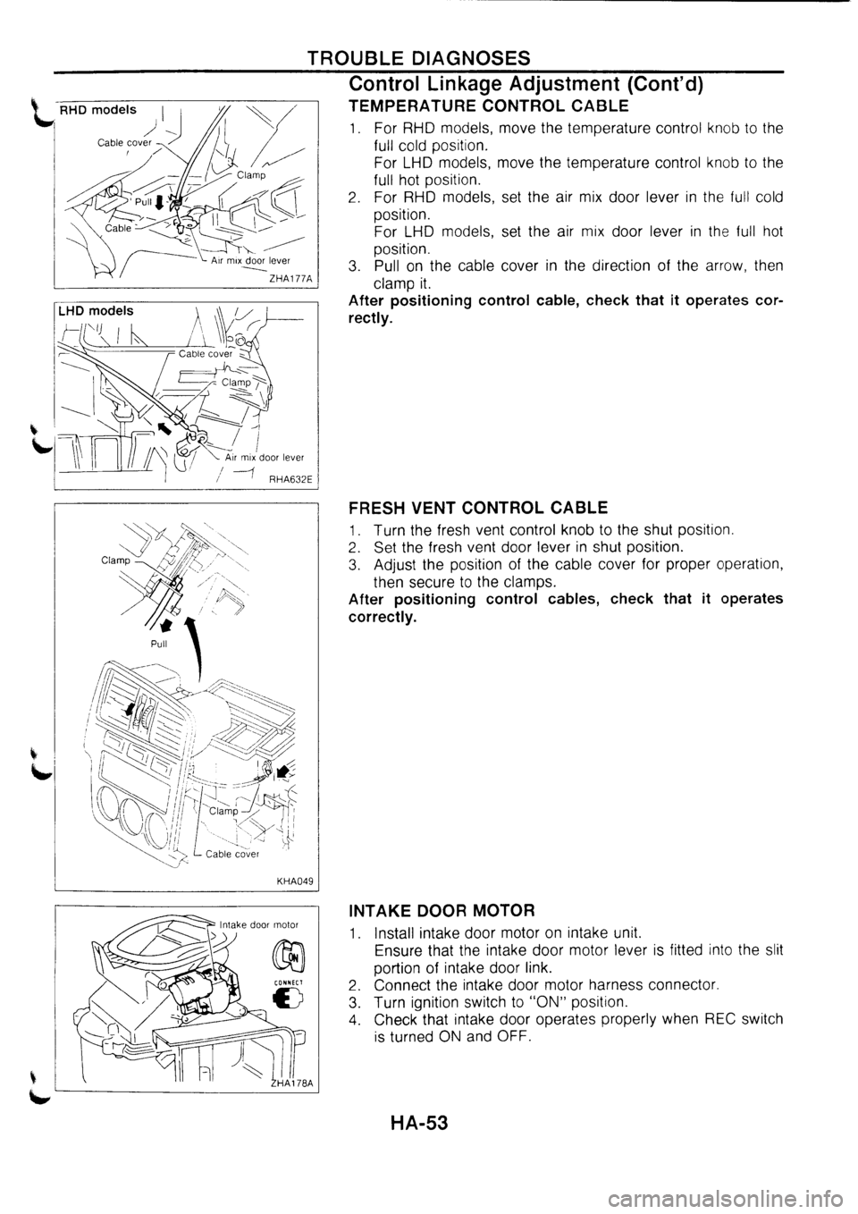 NISSAN PRIMERA 1998  Service Repair Manual 