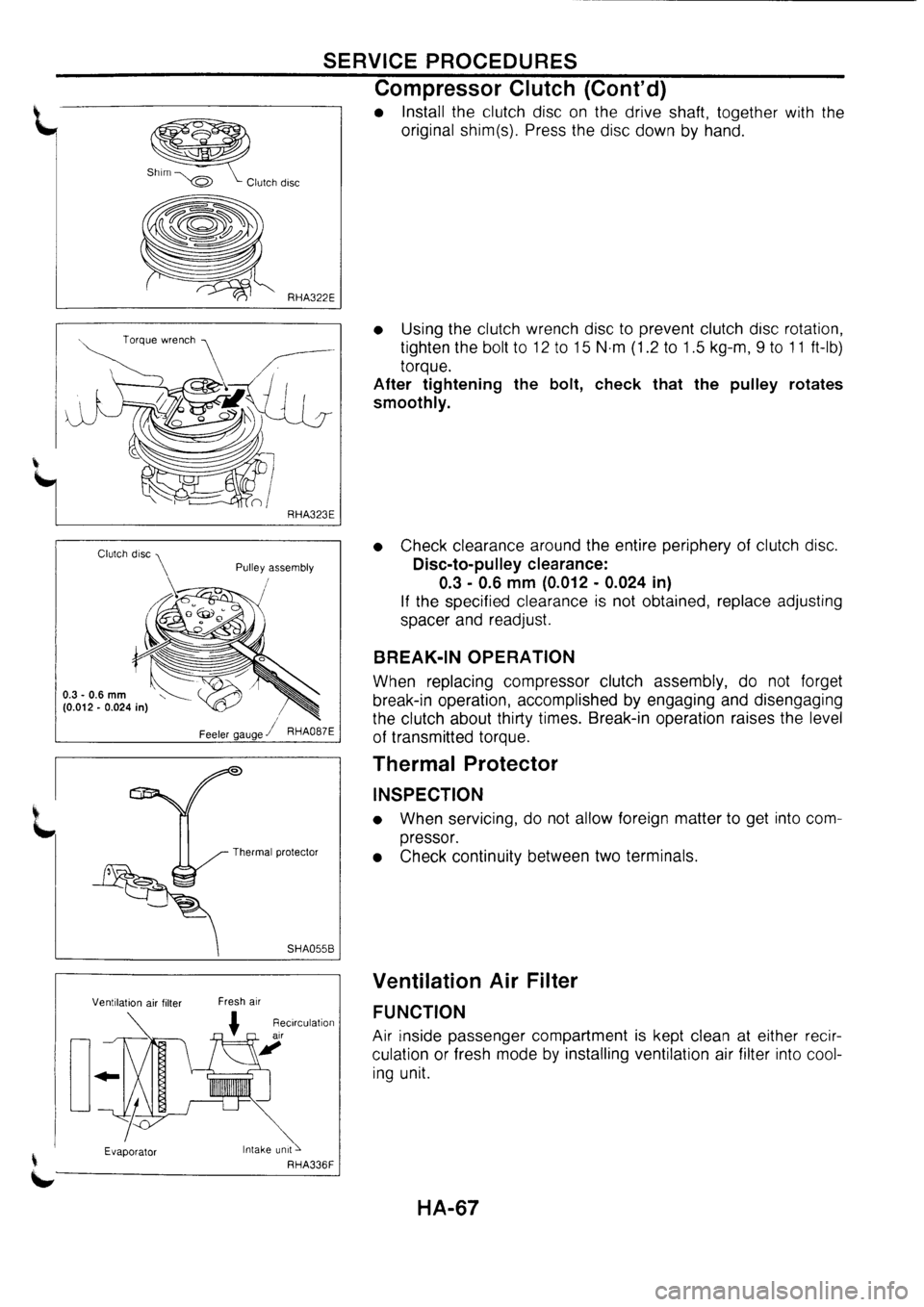 NISSAN PRIMERA 1998  Service Repair Manual 