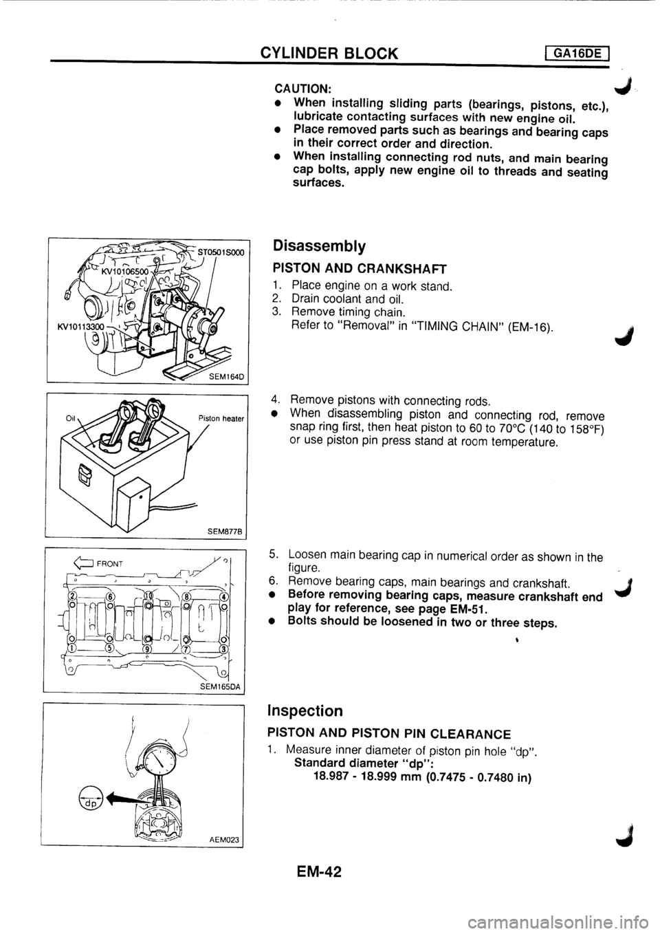 NISSAN PRIMERA 1998  Service Repair Manual 