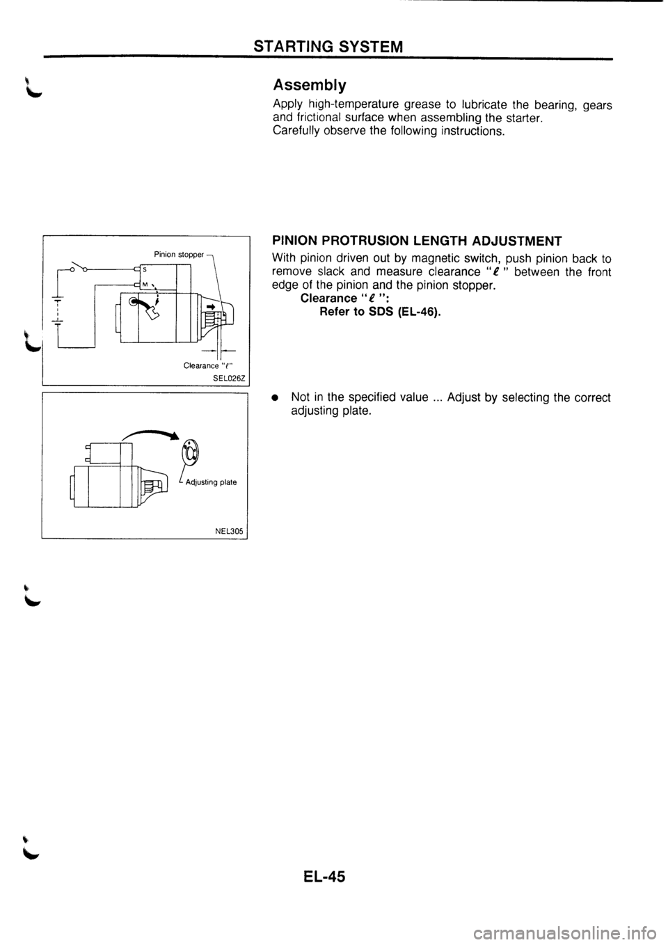 NISSAN PRIMERA 1998  Service Repair Manual 
