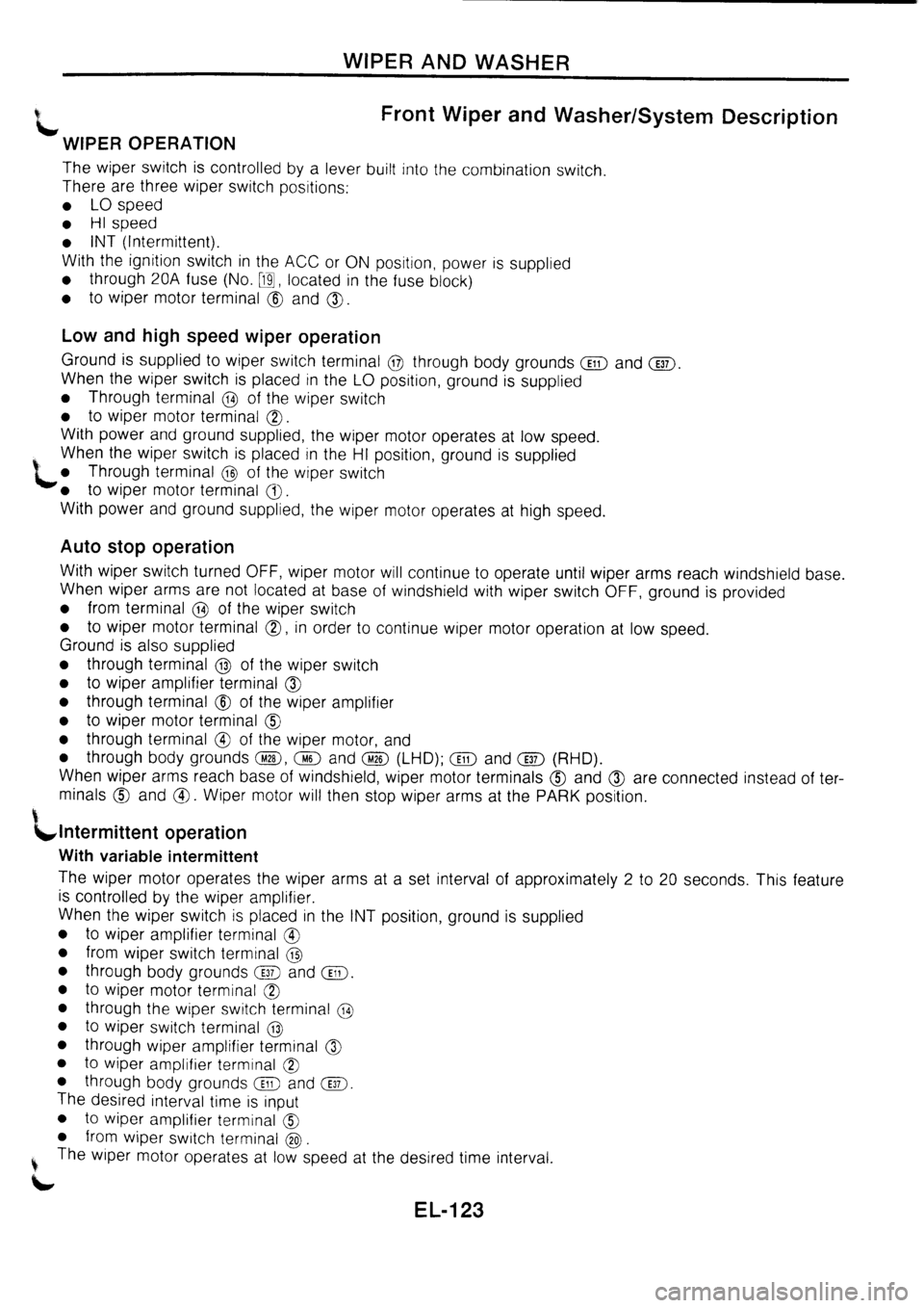NISSAN PRIMERA 1998  Service Repair Manual 