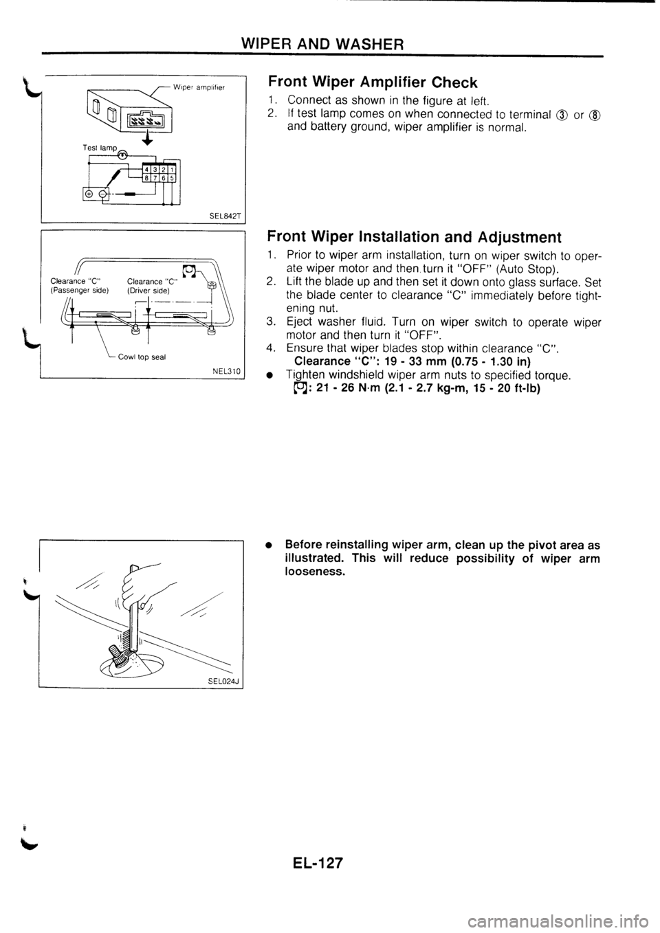 NISSAN PRIMERA 1998  Service Repair Manual 