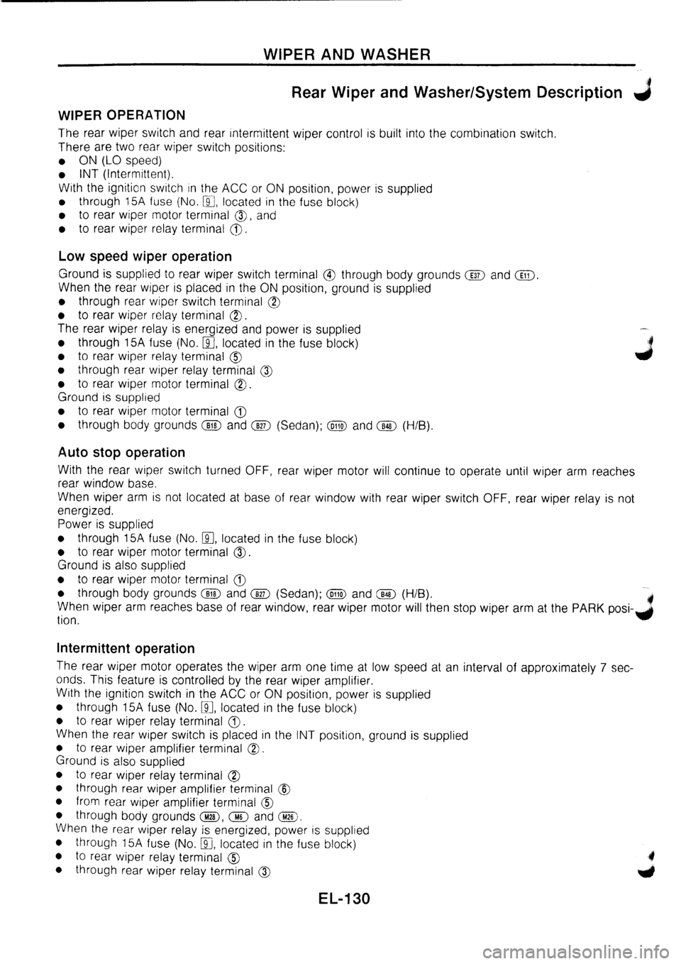 NISSAN PRIMERA 1998  Service Repair Manual 