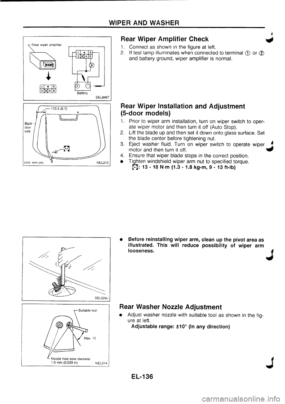 NISSAN PRIMERA 1998  Service Repair Manual 