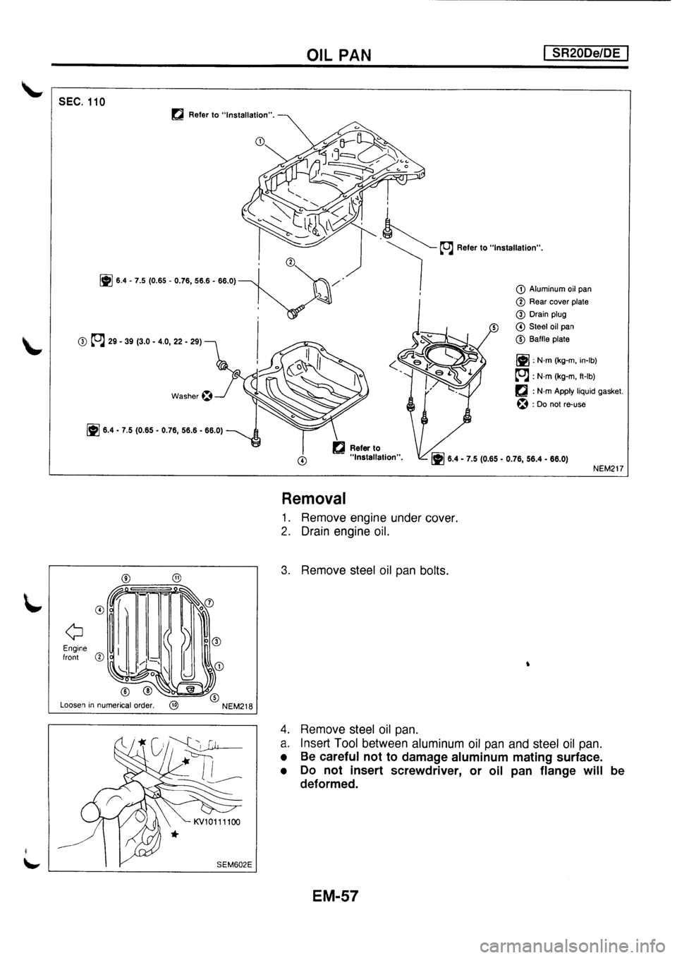 NISSAN PRIMERA 1998  Service Repair Manual 
