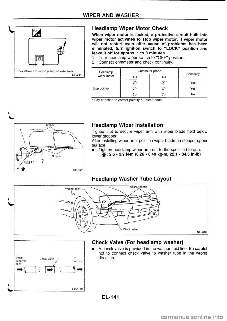 NISSAN PRIMERA 1998  Service Repair Manual 