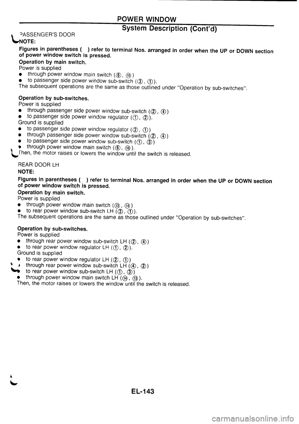 NISSAN PRIMERA 1998  Service Repair Manual 