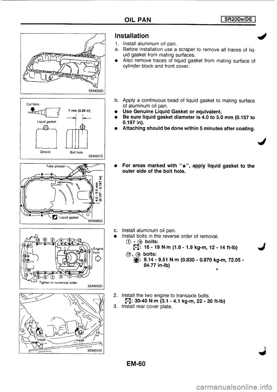 NISSAN PRIMERA 1998  Service Repair Manual 