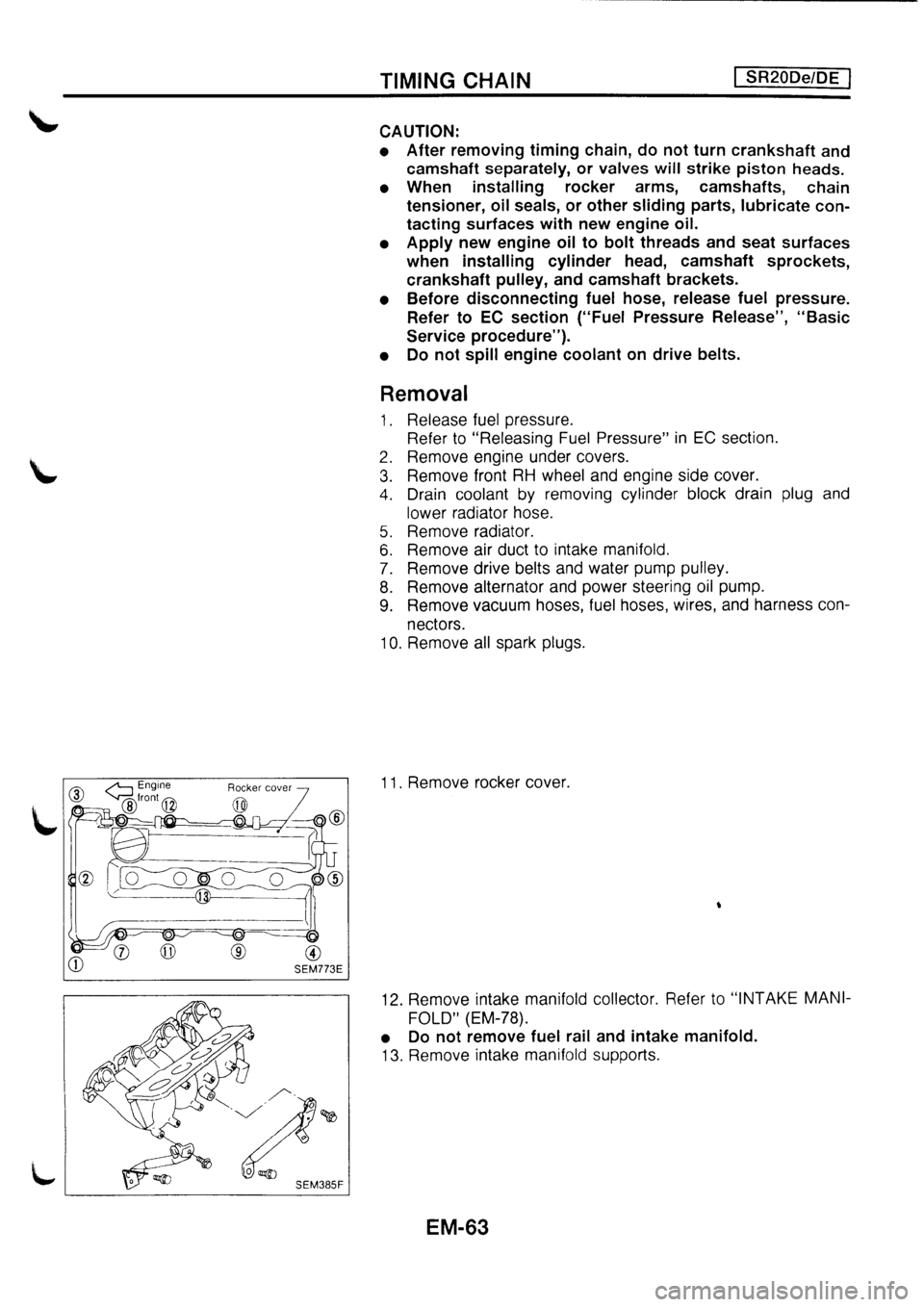 NISSAN PRIMERA 1998  Service Repair Manual 