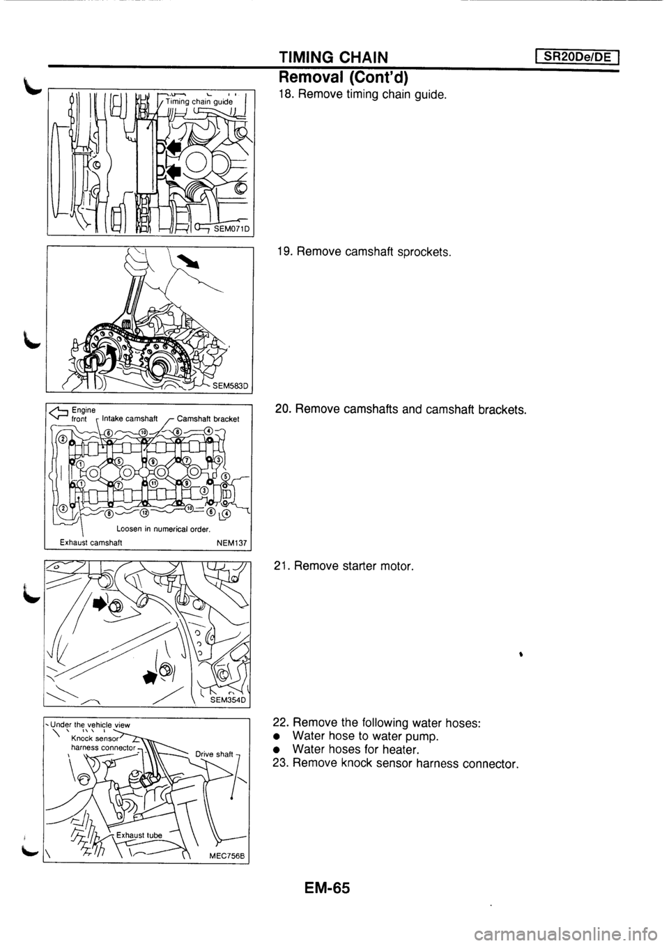 NISSAN PRIMERA 1998  Service Repair Manual 