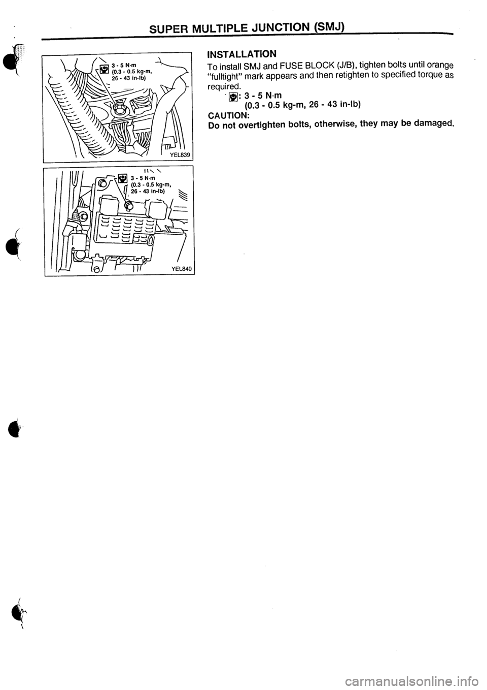 NISSAN PRIMERA 1998  Service Repair Manual 
