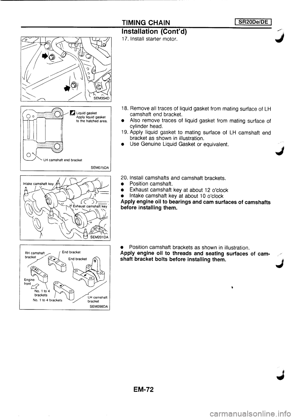 NISSAN PRIMERA 1998  Service Repair Manual 