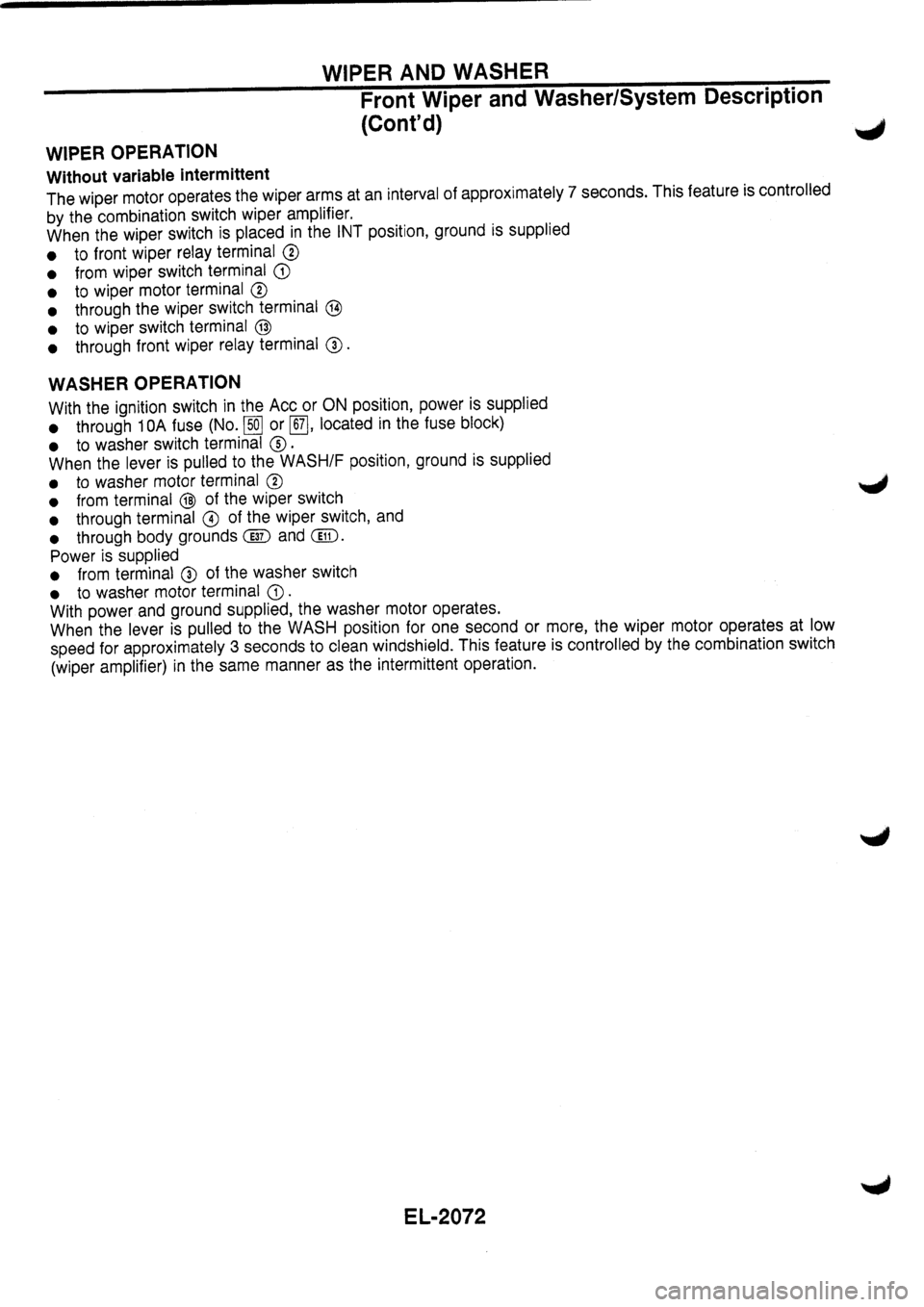 NISSAN PRIMERA 1998  Service Repair Manual 