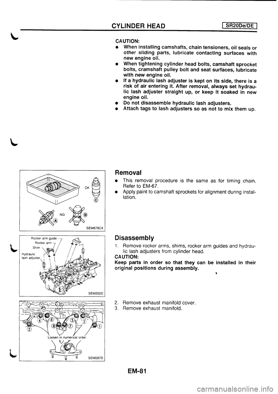 NISSAN PRIMERA 1998  Service Repair Manual 