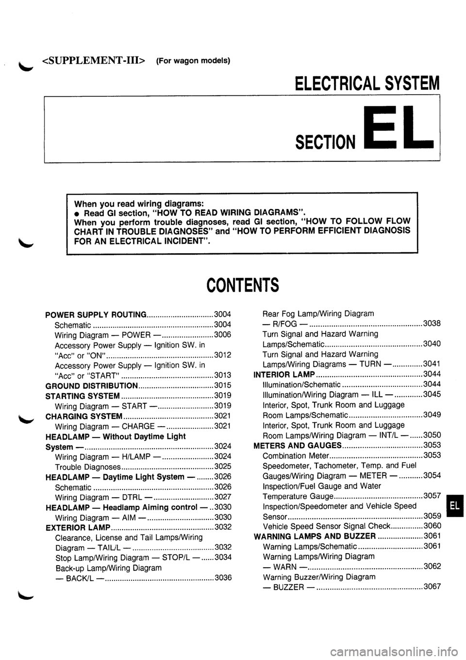 NISSAN PRIMERA 1998  Service Repair Manual 