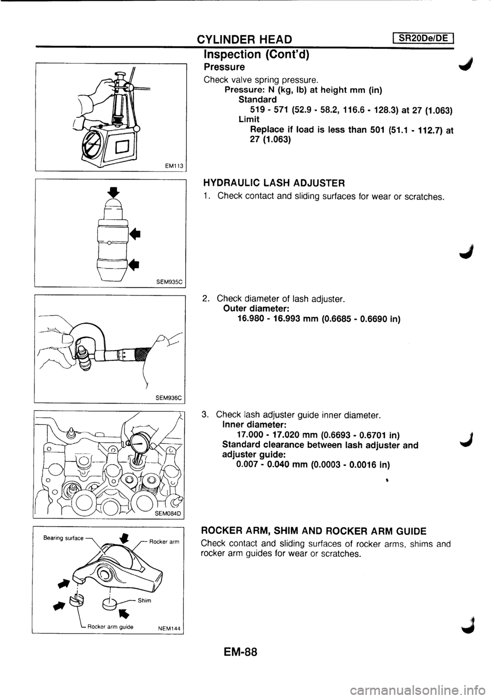 NISSAN PRIMERA 1998  Service Repair Manual 