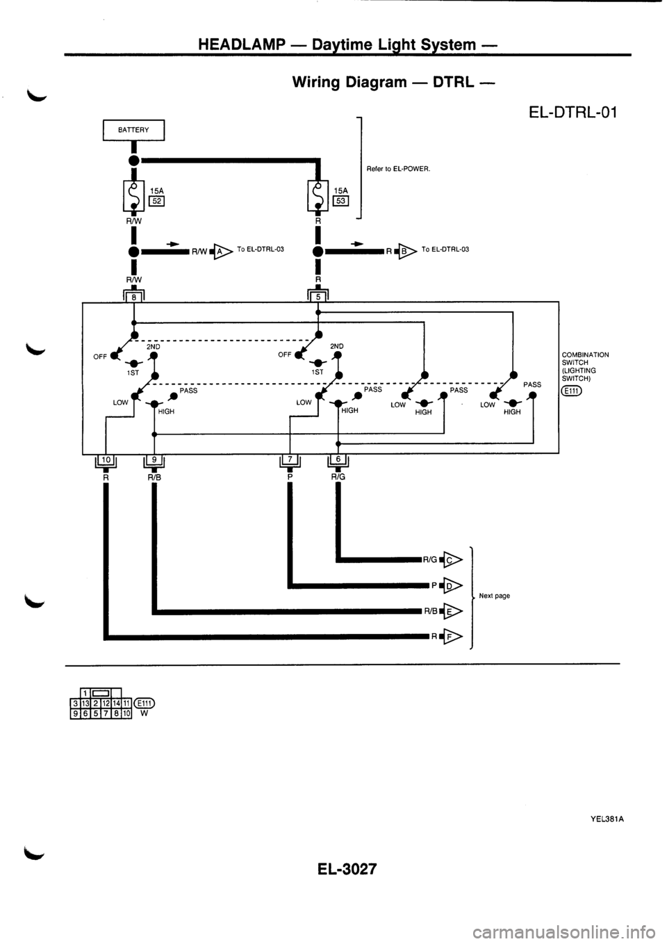 NISSAN PRIMERA 1998  Service Repair Manual 
