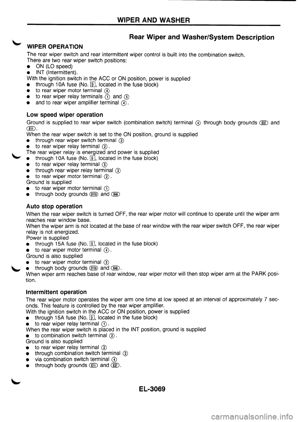 NISSAN PRIMERA 1998  Service Repair Manual 