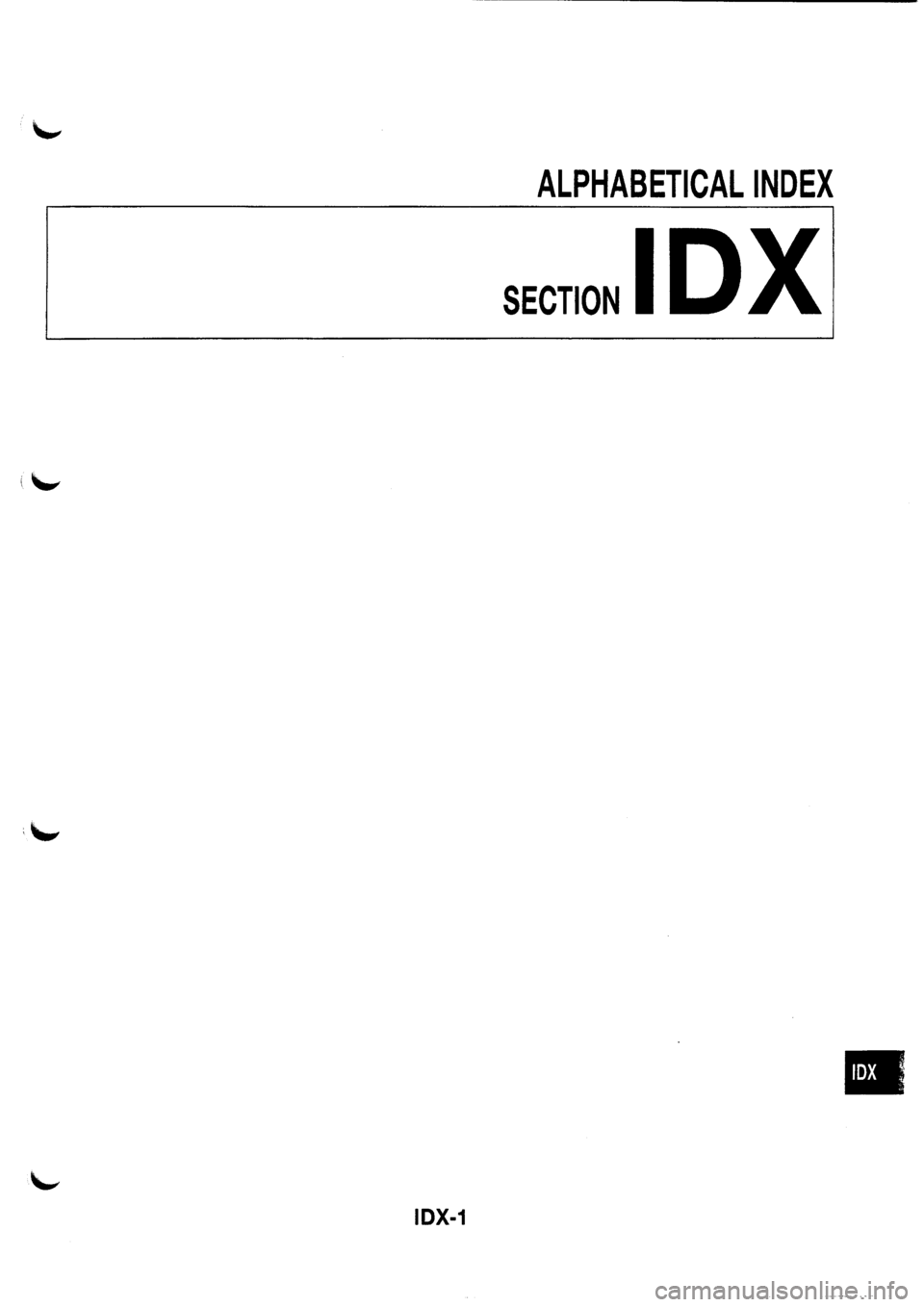 NISSAN PRIMERA 1998  Service Repair Manual 