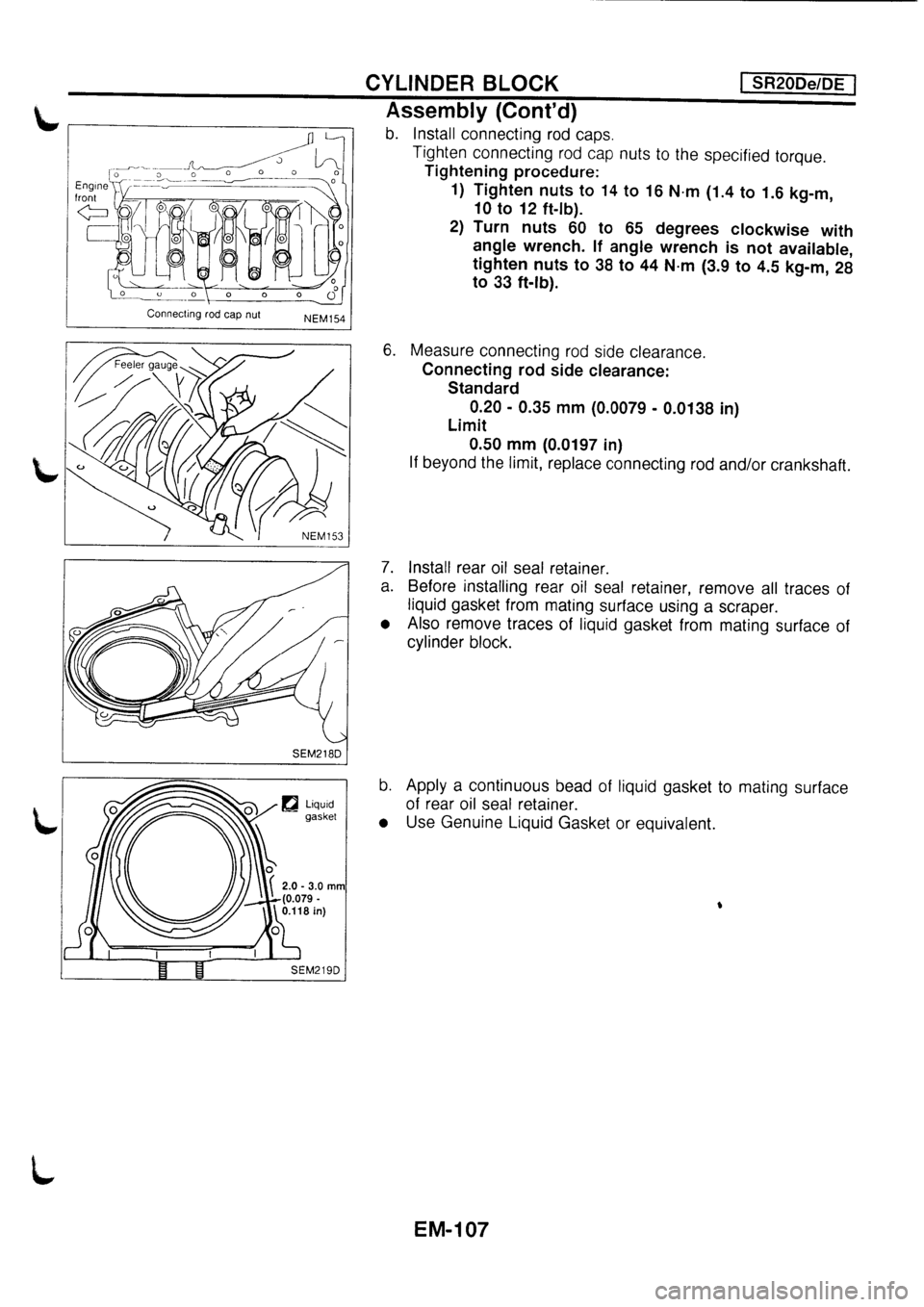 NISSAN PRIMERA 1998  Service Repair Manual 