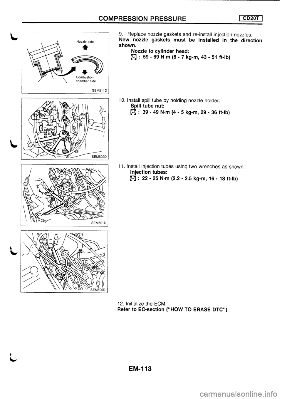 NISSAN PRIMERA 1998  Service Repair Manual 