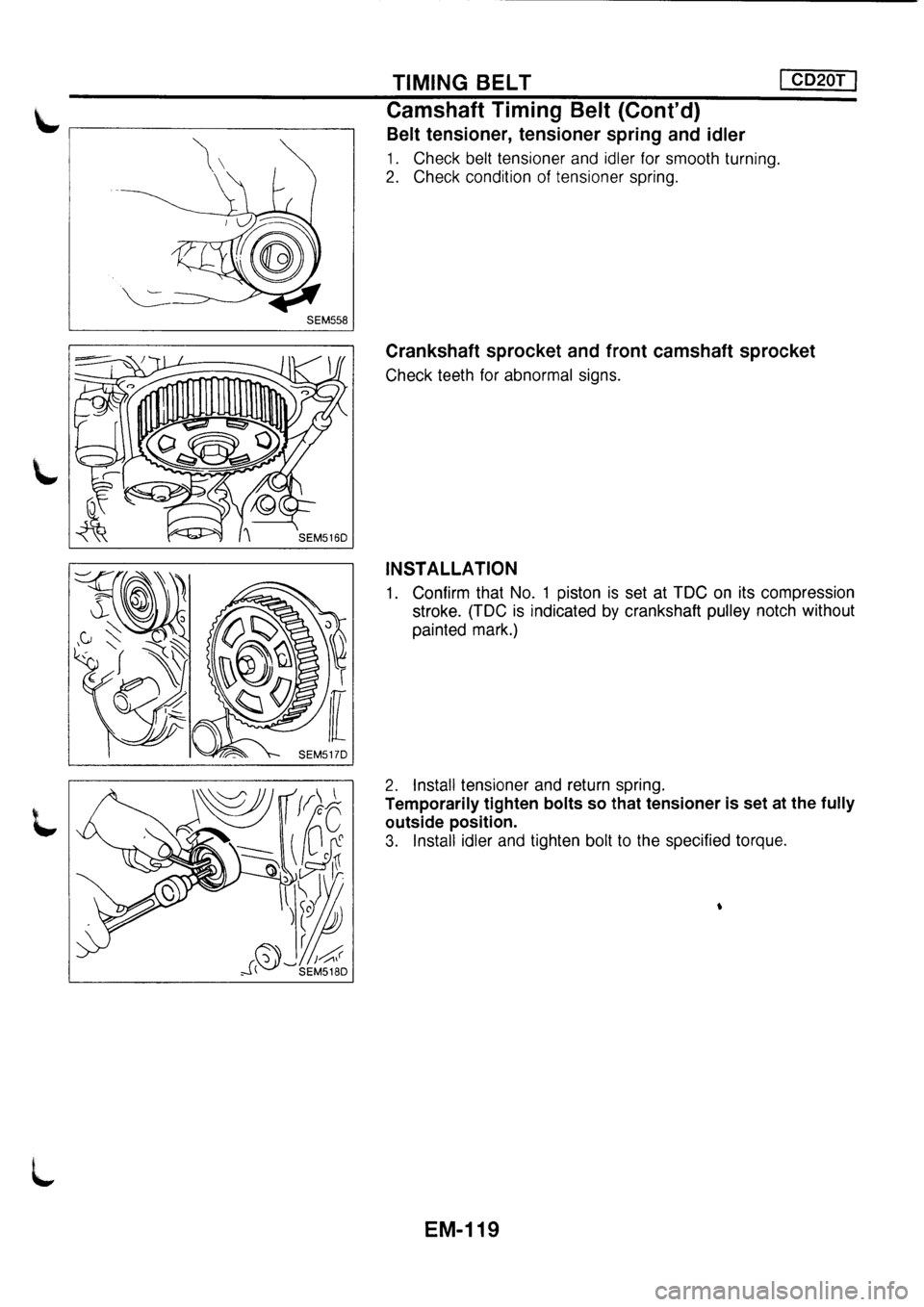 NISSAN PRIMERA 1998  Service Repair Manual 
