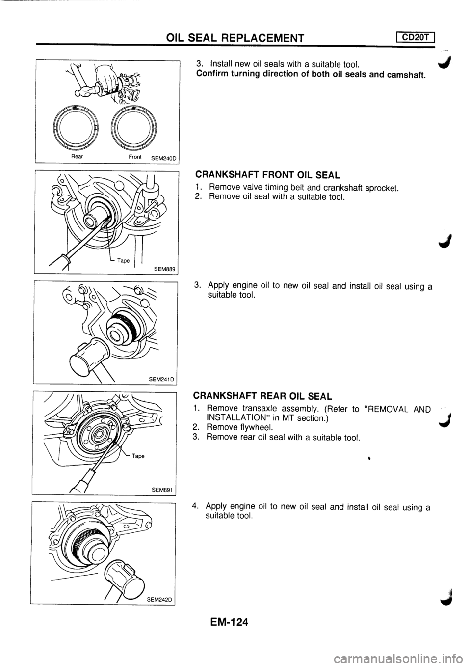 NISSAN PRIMERA 1998  Service Repair Manual 