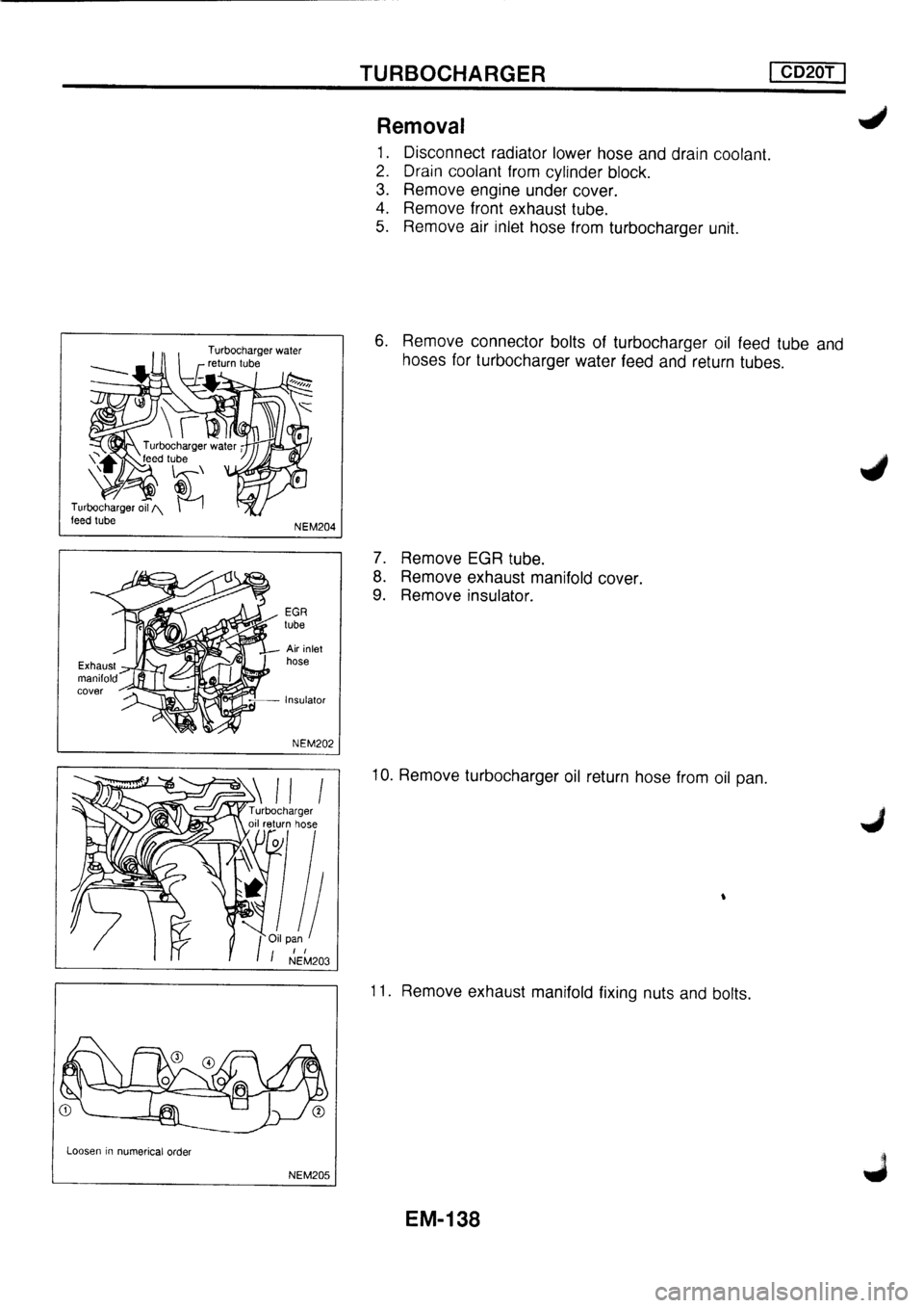NISSAN PRIMERA 1998  Service Repair Manual 