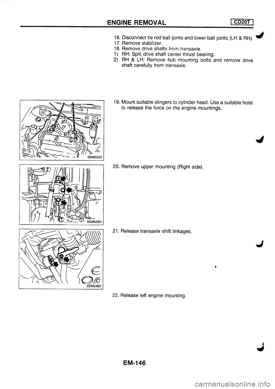 NISSAN PRIMERA 1998  Service Repair Manual 