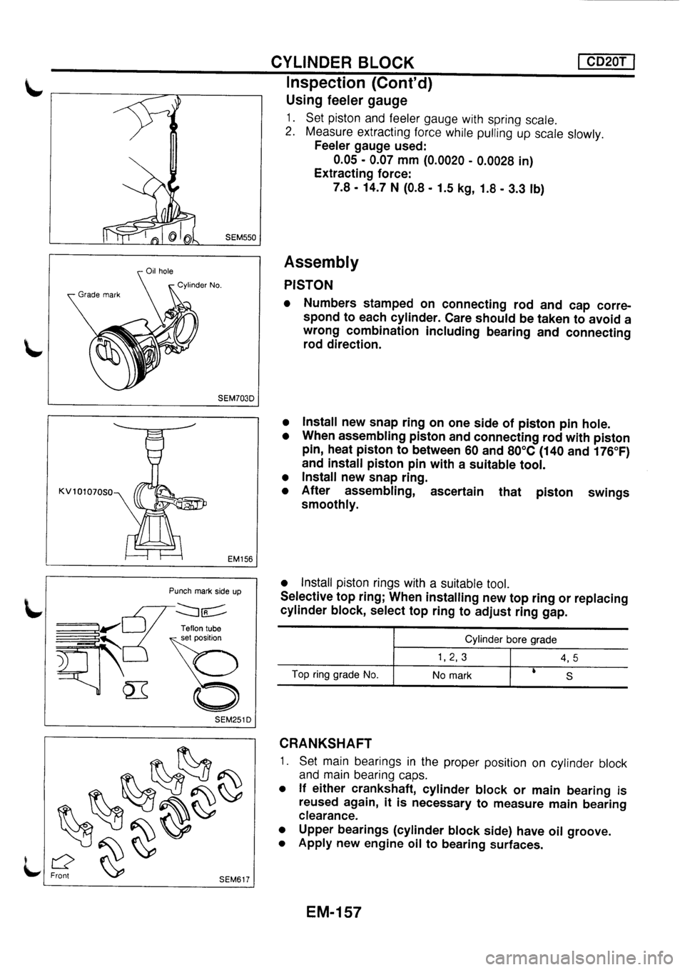 NISSAN PRIMERA 1998  Service Repair Manual 