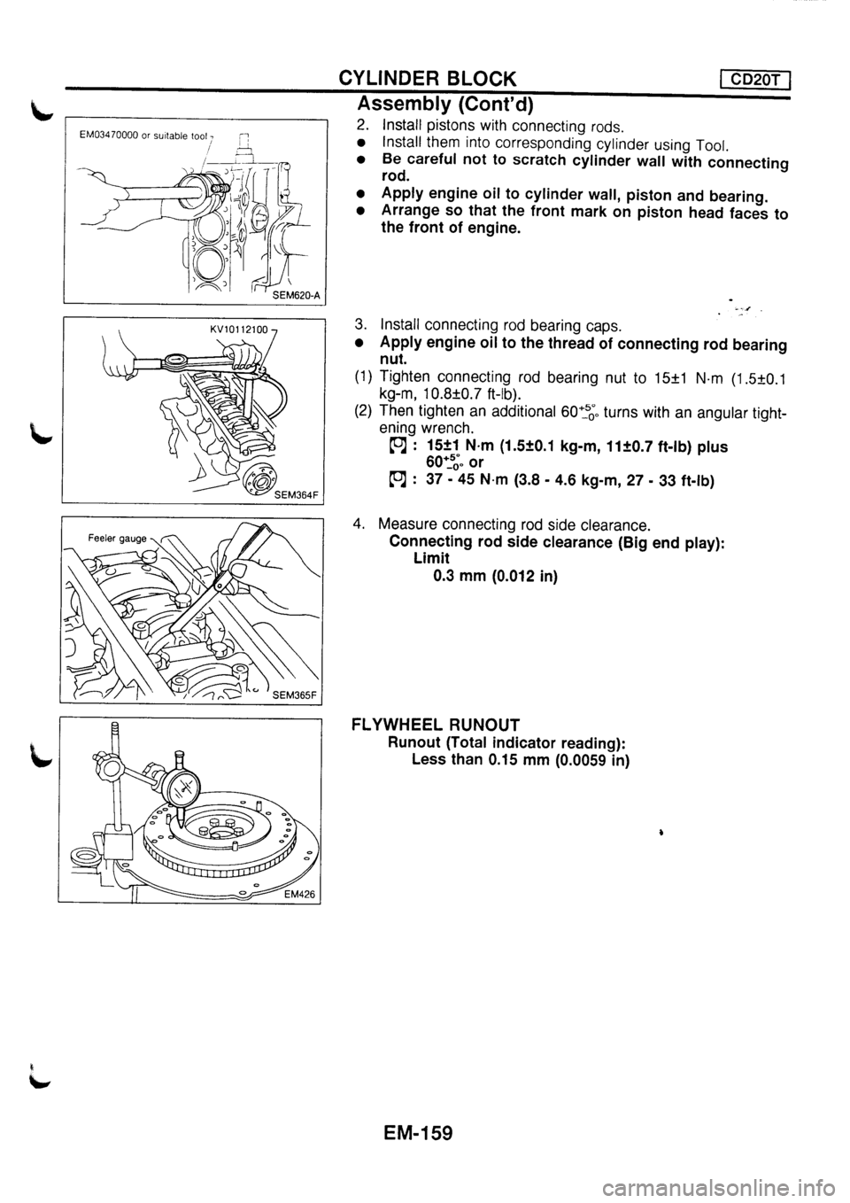 NISSAN PRIMERA 1998  Service Repair Manual 