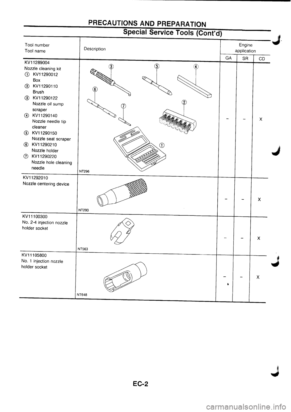 NISSAN PRIMERA 1998  Service Repair Manual 
