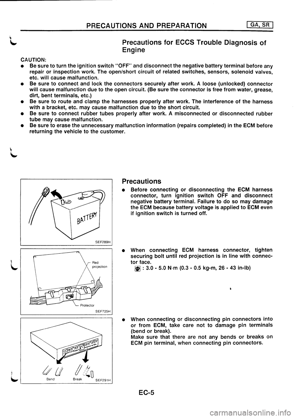 NISSAN PRIMERA 1998  Service Repair Manual 