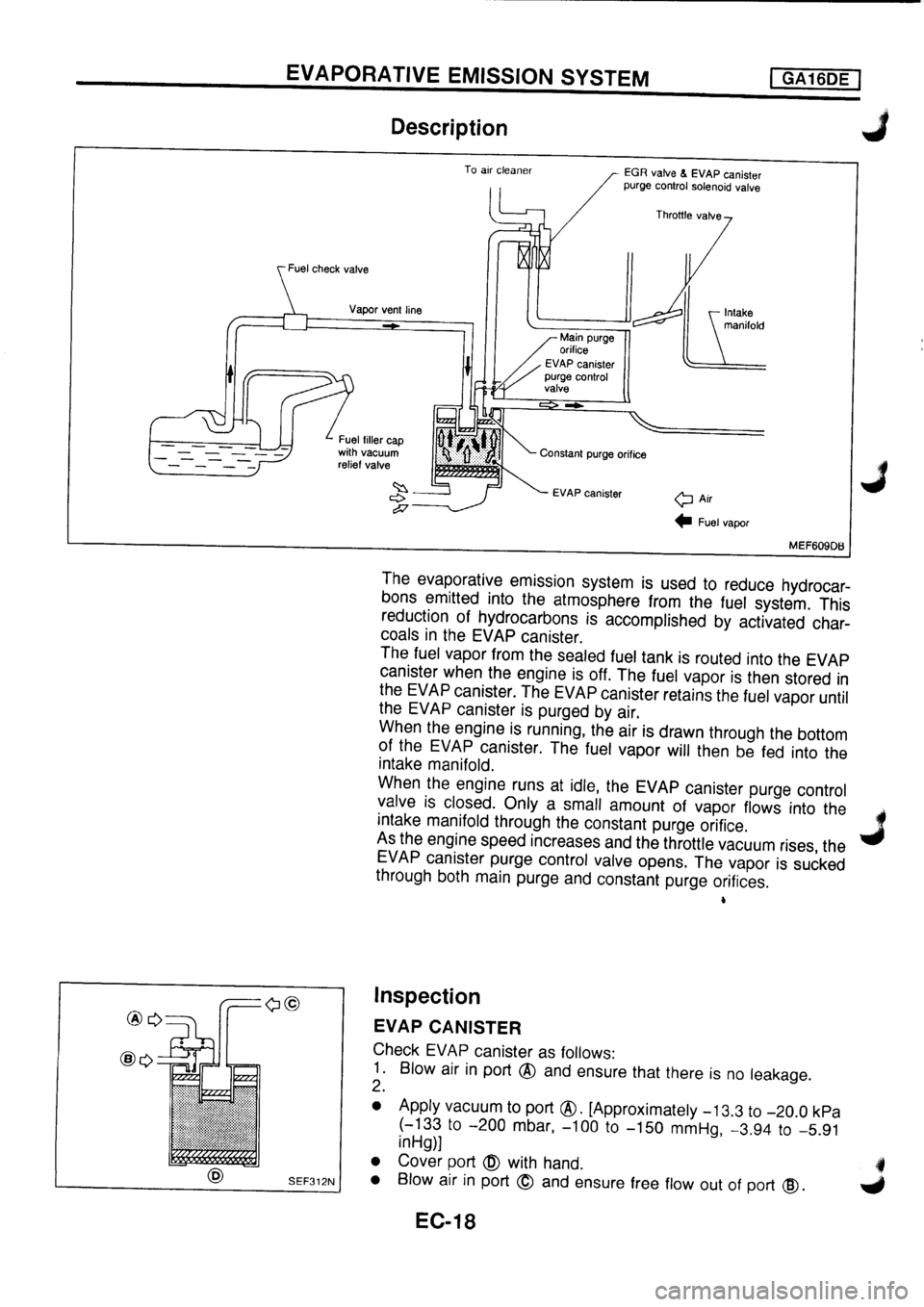 NISSAN PRIMERA 1998  Service Repair Manual 
