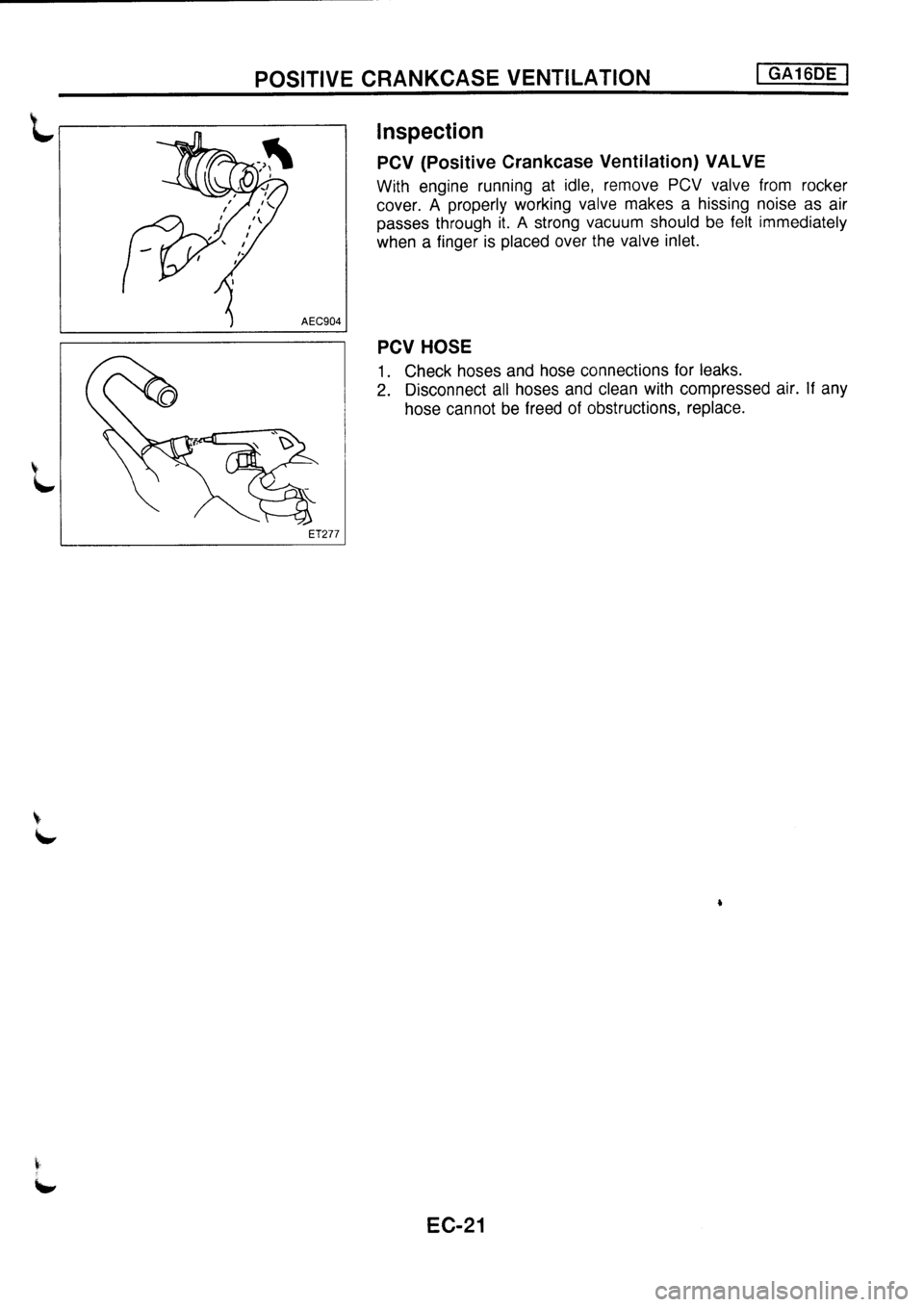 NISSAN PRIMERA 1998  Service Repair Manual 