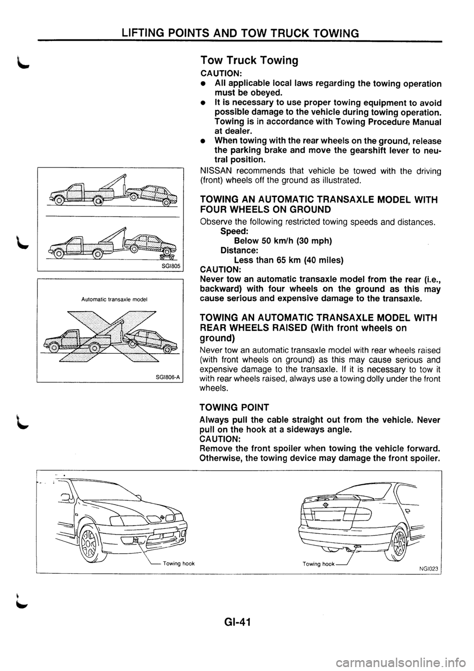 NISSAN PRIMERA 1998  Service Repair Manual 
