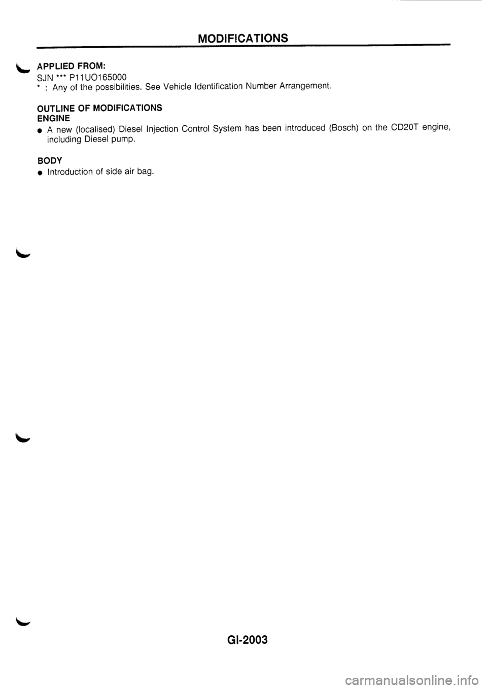 NISSAN PRIMERA 1998  Service Repair Manual 