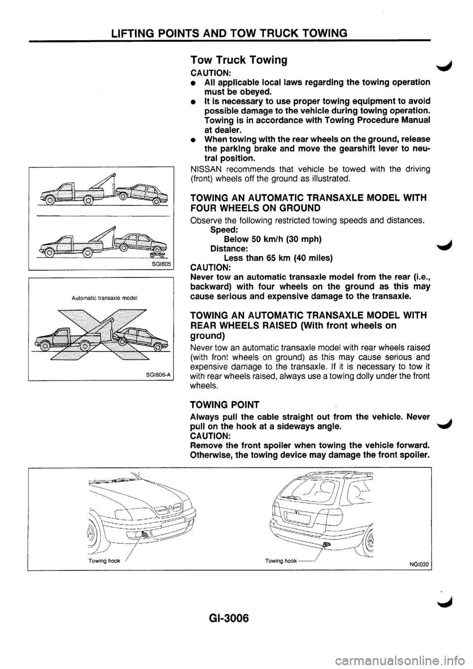 NISSAN PRIMERA 1998  Service Repair Manual 