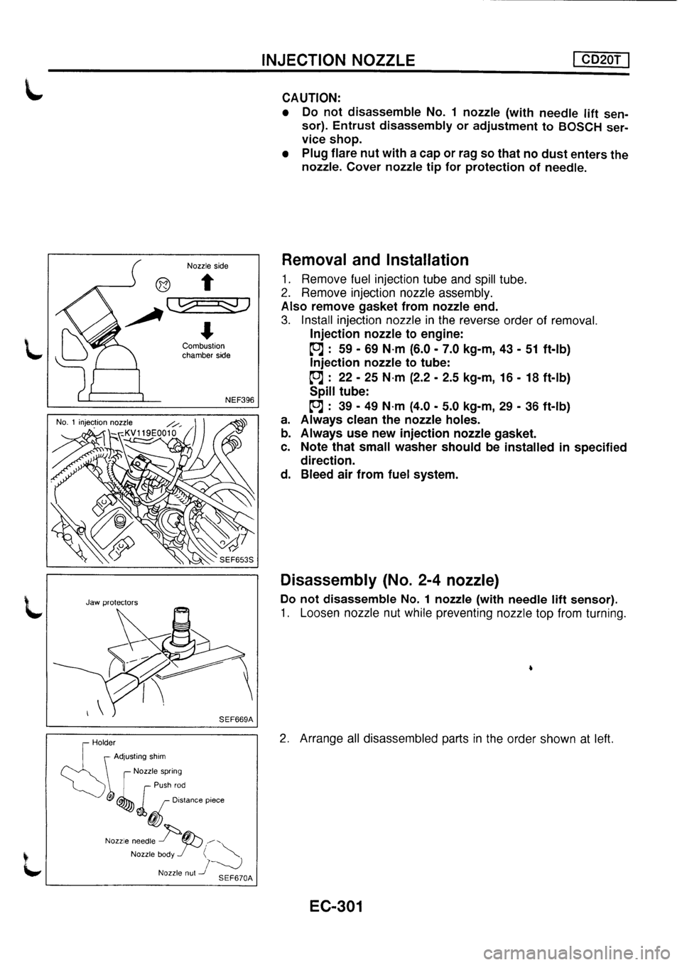 NISSAN PRIMERA 1998  Service Repair Manual 