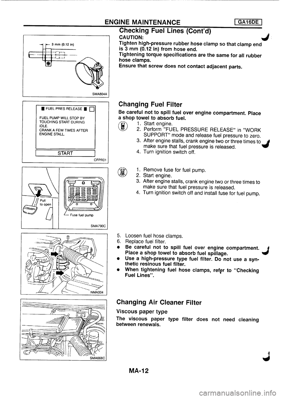 NISSAN PRIMERA 1998  Service Repair Manual 
