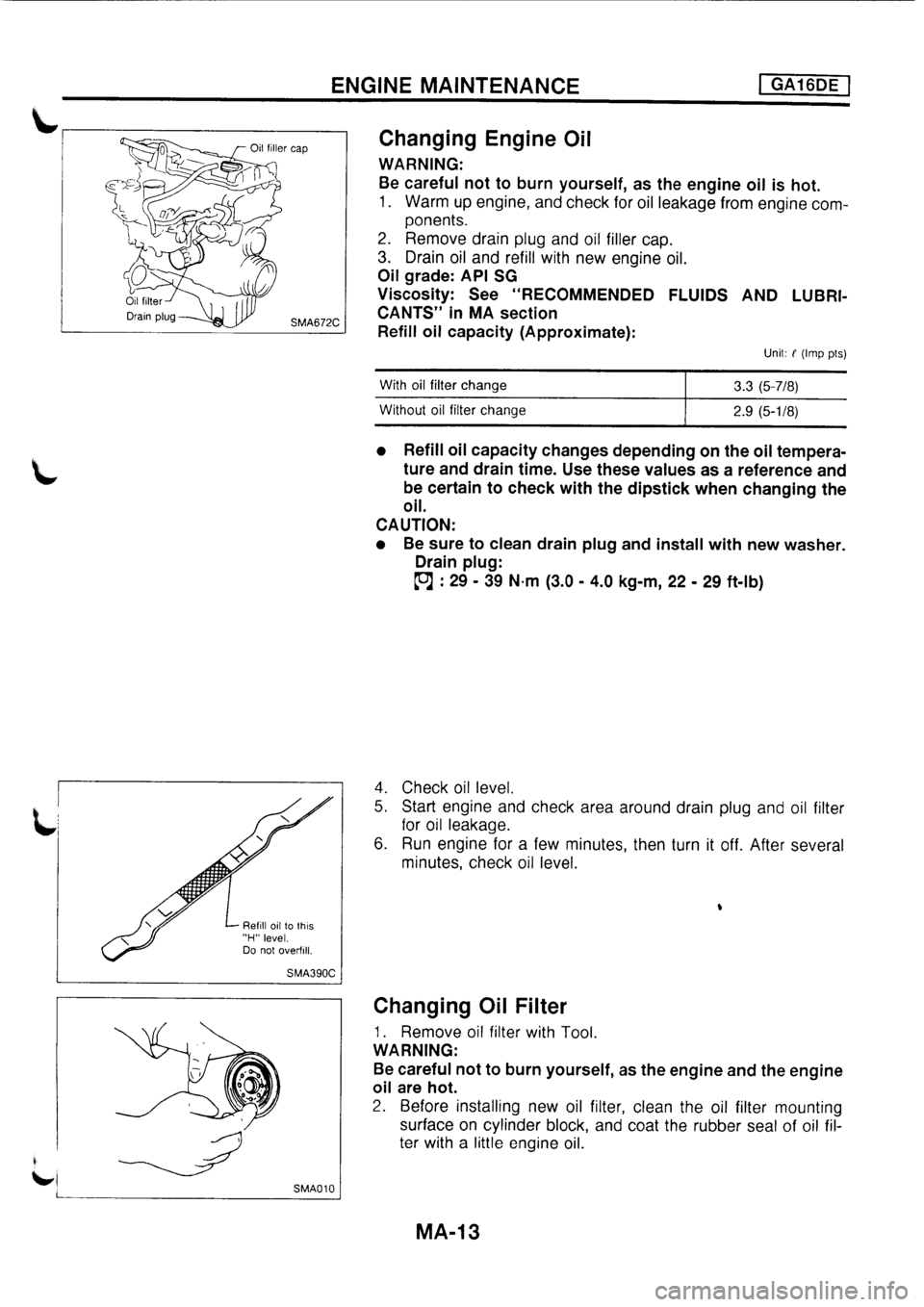 NISSAN PRIMERA 1998  Service Repair Manual 