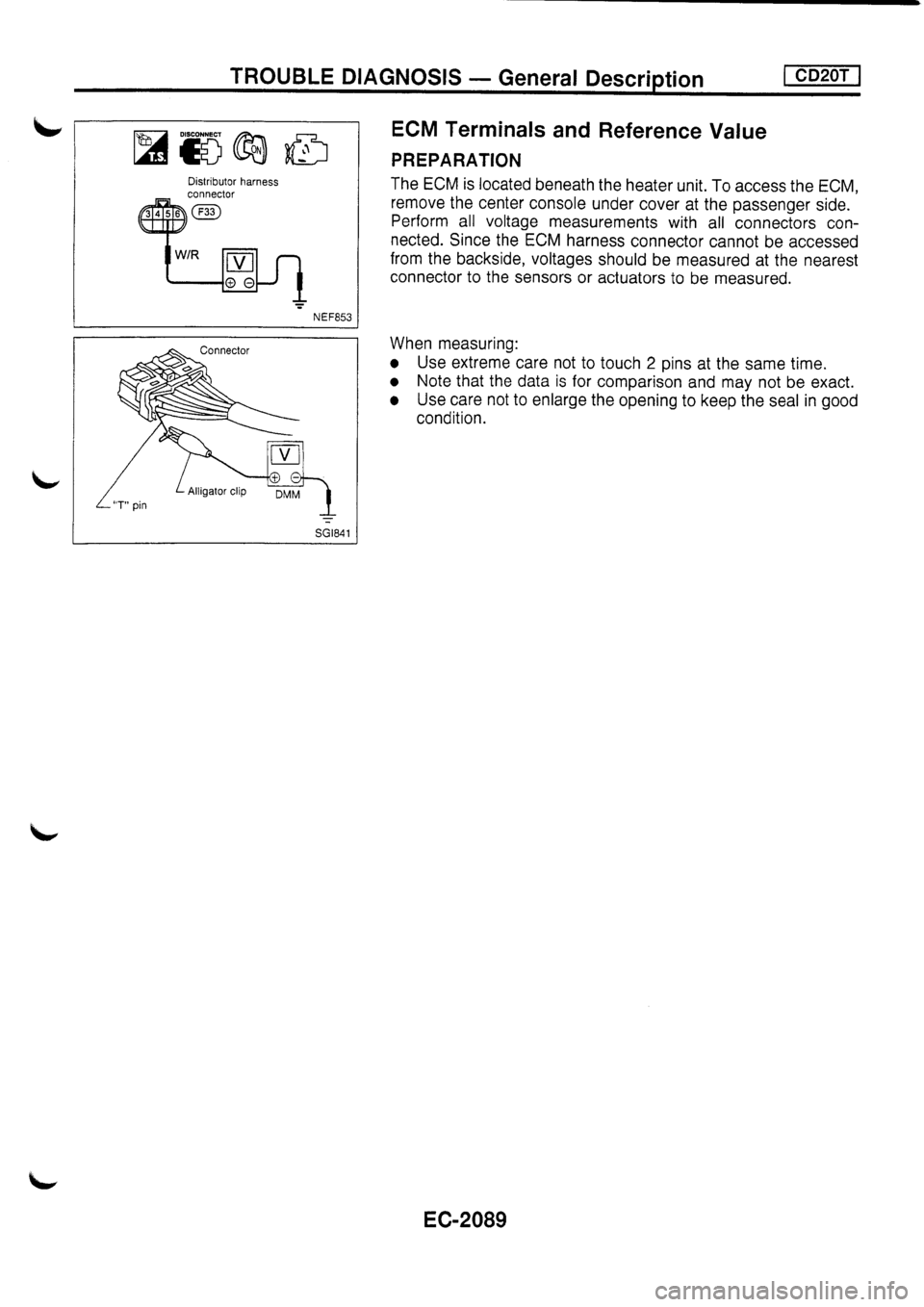 NISSAN PRIMERA 1998  Service Repair Manual 