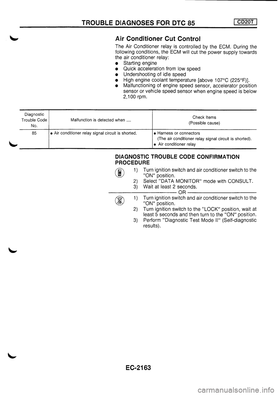 NISSAN PRIMERA 1998  Service Repair Manual 