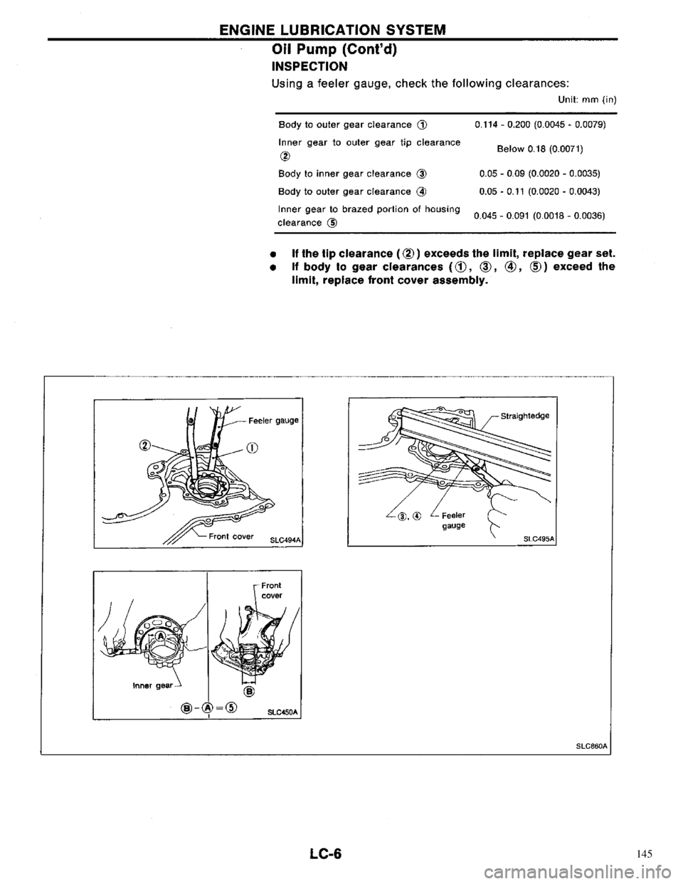 NISSAN PRIMERA 1996  Service Repair Manual 145 