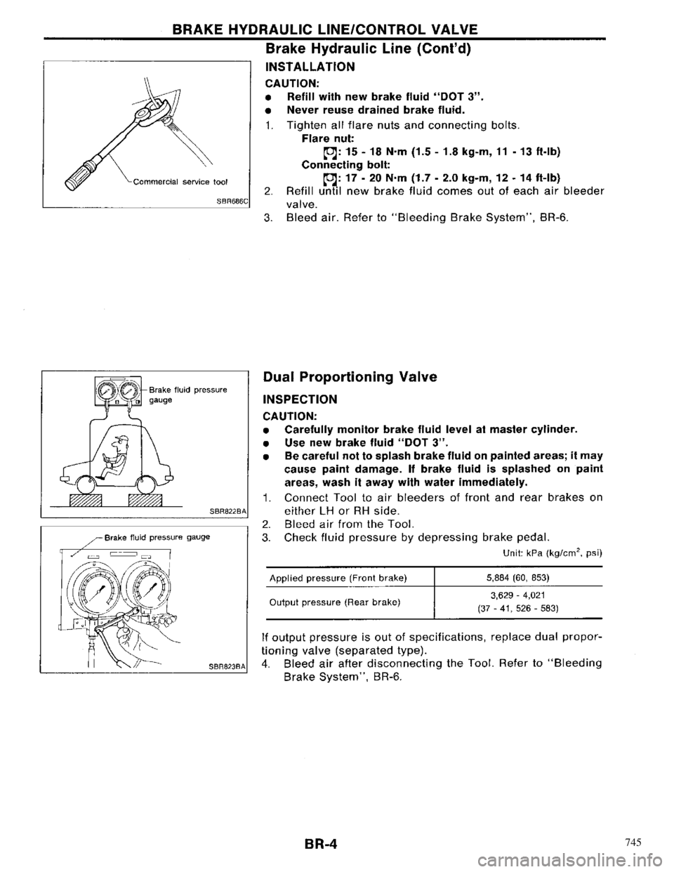 NISSAN PRIMERA 1996  Service Repair Manual 745 