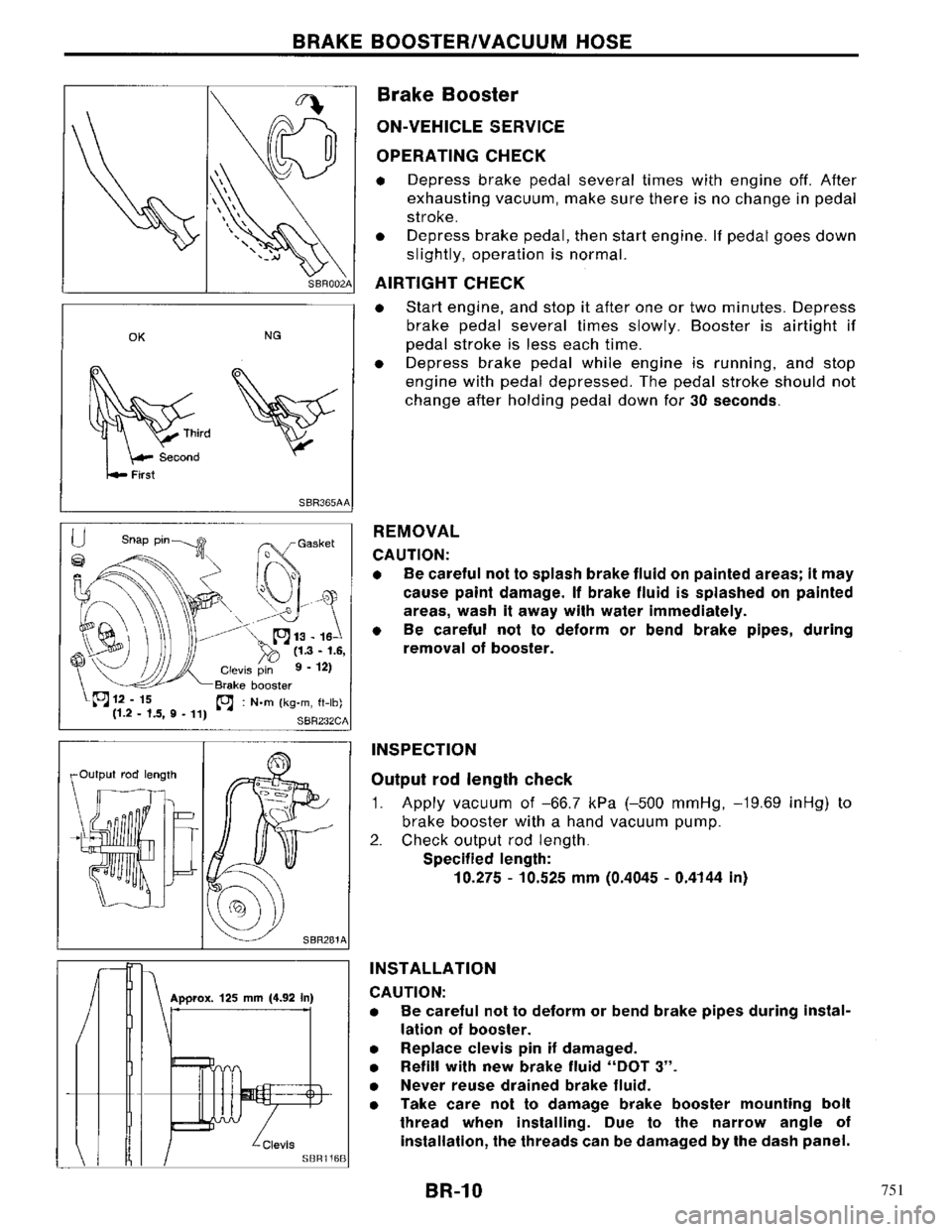NISSAN PRIMERA 1996  Service Repair Manual 751 