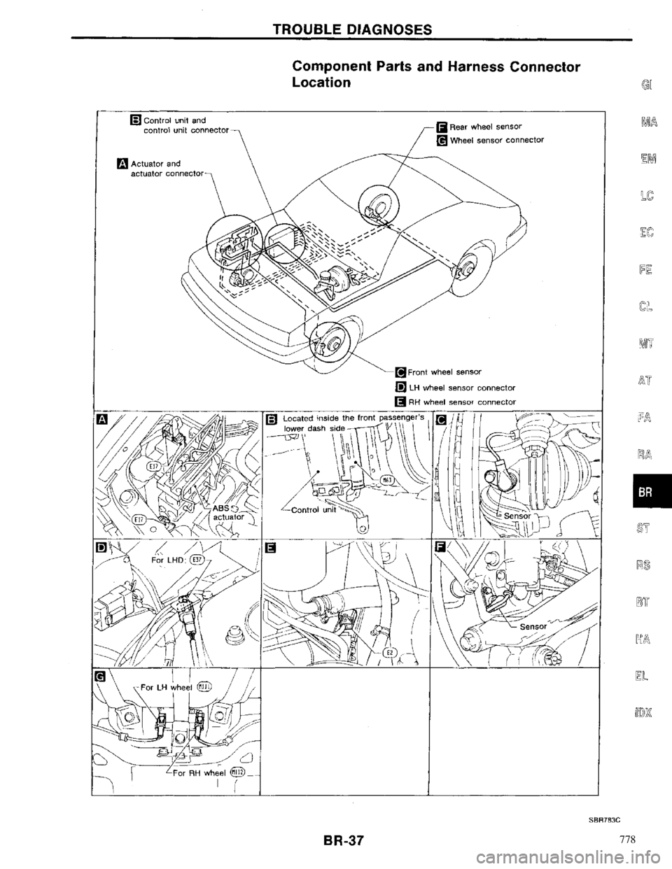 NISSAN PRIMERA 1996  Service Repair Manual 778 