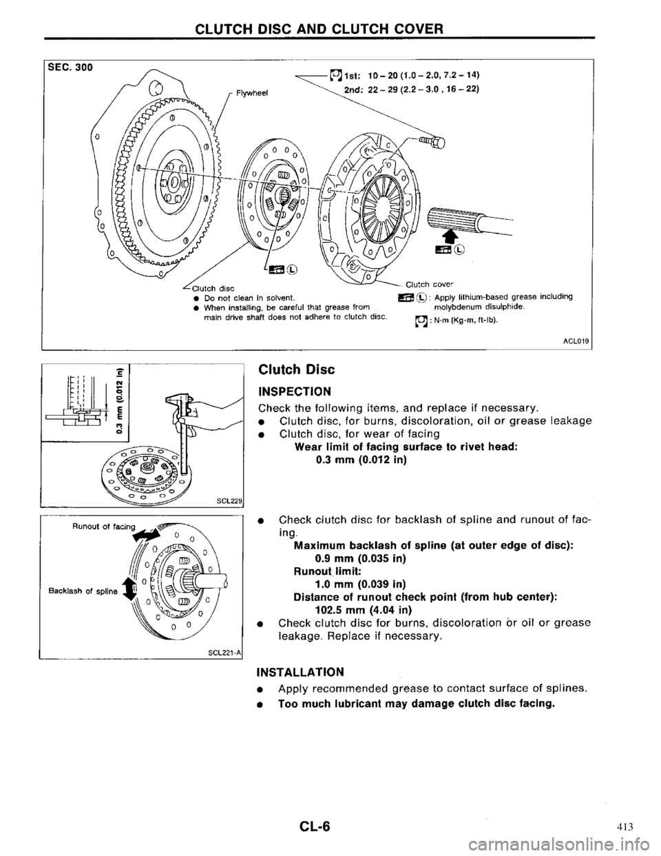 NISSAN PRIMERA 1996  Service Repair Manual 413 