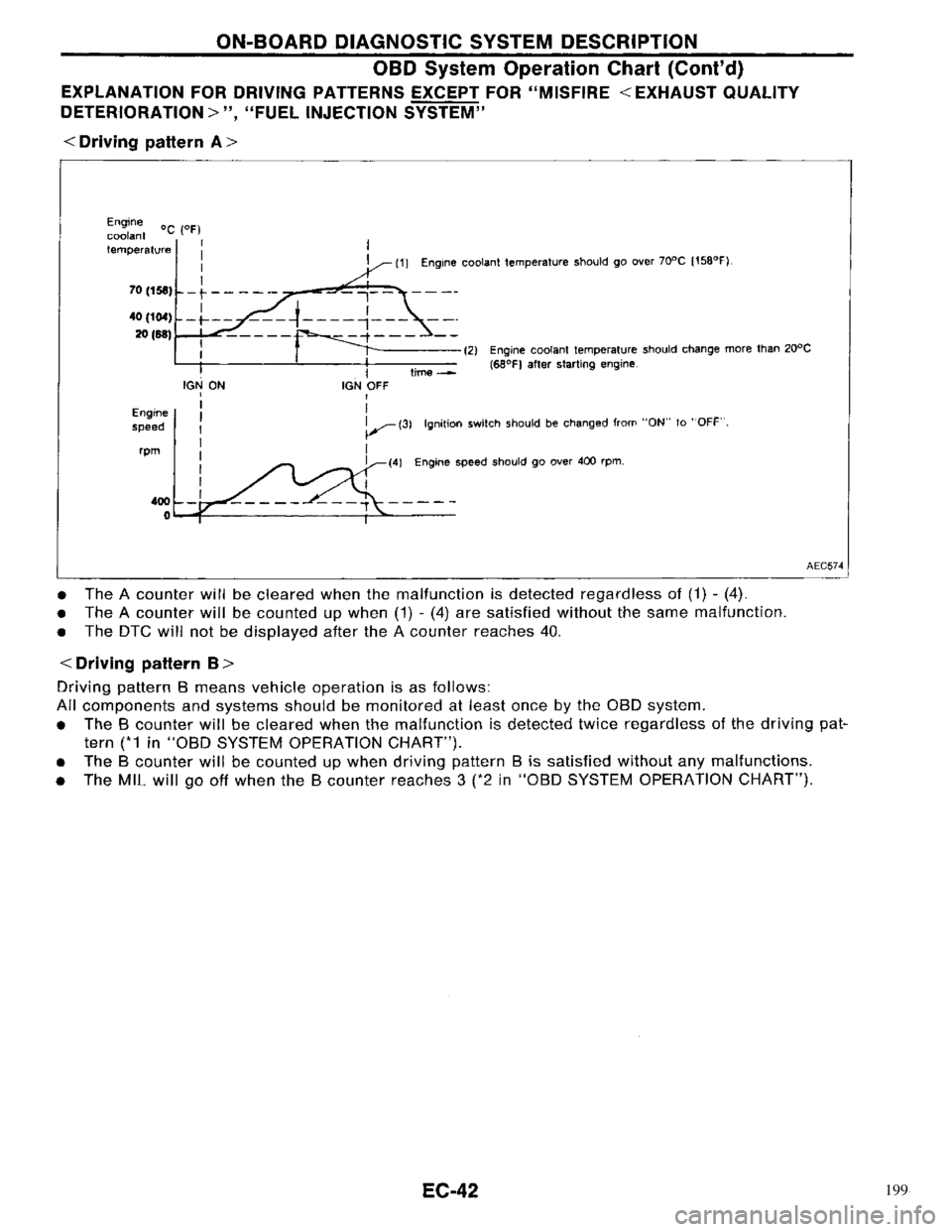 NISSAN PRIMERA 1996  Service Repair Manual 199 